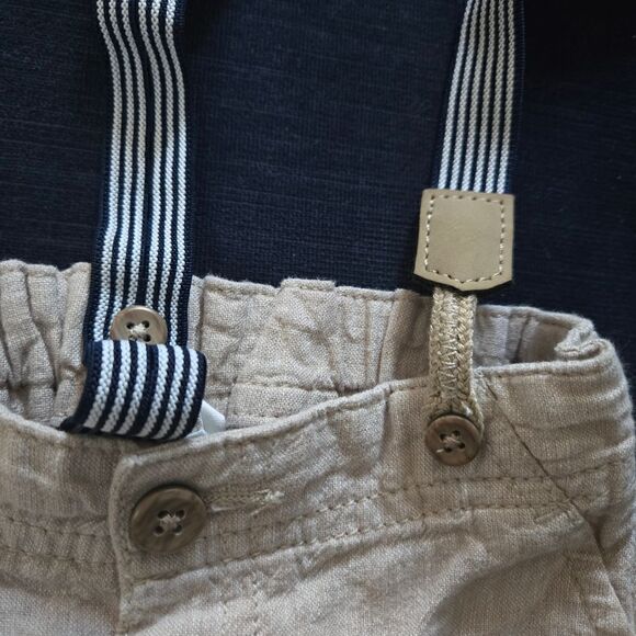 H&M Linen Overall Baby Gap t-shirt 12 18 Lot - Picture 6 of 12